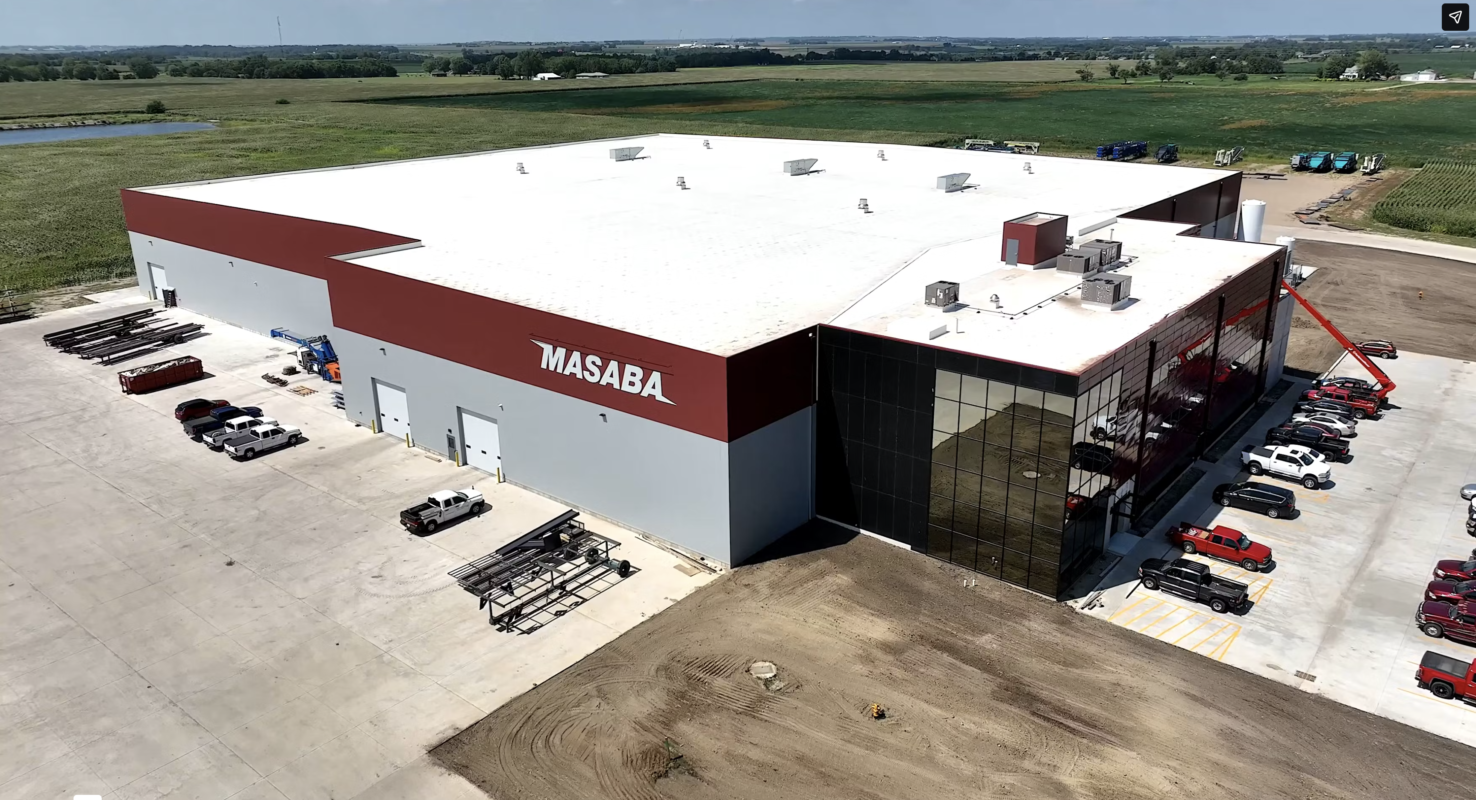 Exterior of the Masaba manufacturing building